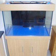 Marine Aquarium 36x24x24 Classic Design Cabinet in Bama Oak (1)